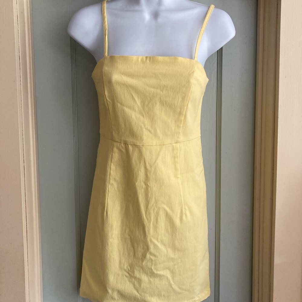 Forever 21 yellow dress